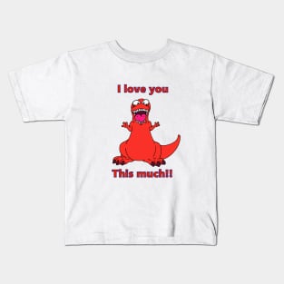 Dino hug Kids T-Shirt